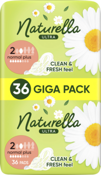 NATURELLA Ultra ,podpaski higieniczne ze skrzydełkami Normal Plus,przód
