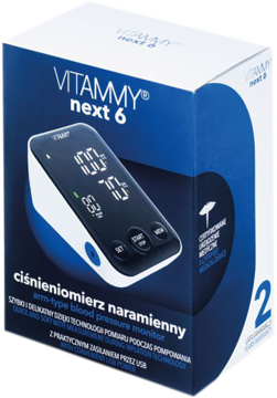 VITAMMY Next 6 ,ciśnieniomierz naramienny,przód