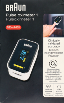 BRAUN ,pulsoksymetr Oximeter 1,przód