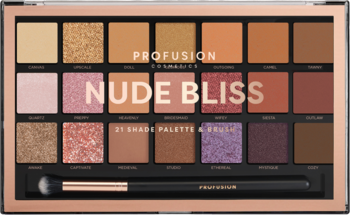 PROFUSION COSMETICS Nude Bliss ,paleta cieni do powiek,przód