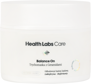 HEALTH LABS CARE Balance On ,trychomaska do skóry głowy z ceramidami,przód