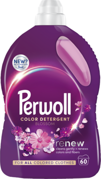 PERWOLL Renew ,płyn do prania, wszystkie rodzaje tkanin, Blossom,przód