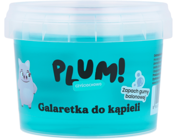 PLUM! CZYŚCIOCHOWO ,galaretka do kąpieli guma balonowa, różne kolory,przód
