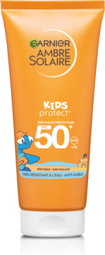 GARNIER AMBRE SOLAIRE Kids ,balsam dla dzieci SPF 50+,przód