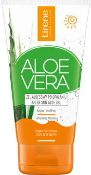 LIRENE Aloe Vera ,żel aloesowy po opalaniu, kojący,przód