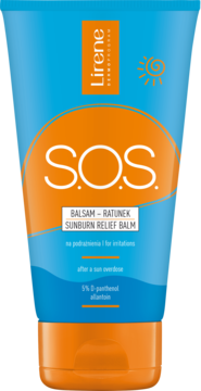 LIRENE S.O.S. ,balsam-ratunek po opalaniu, łagodzący,przód
