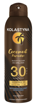 KOLASTYNA ,suchy olejek do opalania, SPF 30,,przód