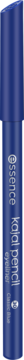 Niebieska kredka do oczu Essence Kajal Pencil Eyeliner nr 30 classic blue, pionowy widok z przodu.