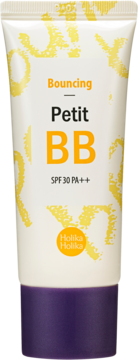 HOLIKA HOLIKA Petit BB Bouncing,krem BB lekki, z filtrem przeciwsłonecznym SPF30 PA++,przód