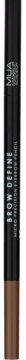 MUA MAKEUP ACADEMY Brow Define ,kredka do brwi, Mid Brown,przód