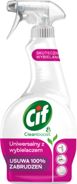 CIF Cleanboost ,spray uniwersalny z wybielaczem,,przód