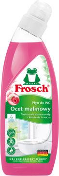 FROSCH ,płyn do WC, Ocet Malinowy,przód