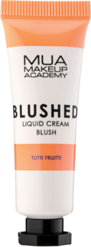 MUA MAKEUP ACADEMY Blushed ,róż do policzków, w płynie, Tutti Frutti,przód