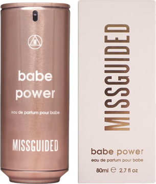 MISSGUIDED Babe Power ,woda perfumowana unisex,przód