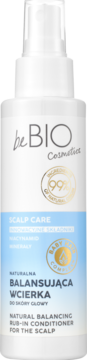 BEBIO COSMETICS Scalp Care ,wcierka do skóry głowy, balansująca, stymuluje wzrost włosów,przód