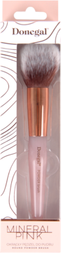 DONEGAL Mineral Pink ,pędzel do pudru,przód