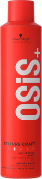 SCHWARZKOPF PROFESSIONAL OSIS+ Texture Craft ,spray do włosów, teksturyzujący, poziom utrwalenia - lekki,przód