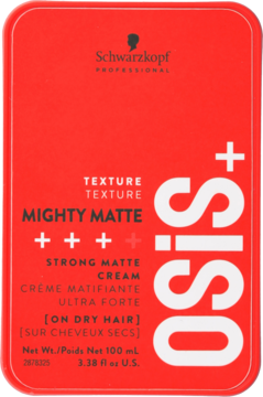 SCHWARZKOPF PROFESSIONAL OSIS+ Mighty Matte ,krem do stylizacji włosów, matowy, poziom utrwalenia - mocny,przód