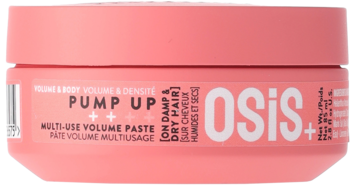 SCHWARZKOPF PROFESSIONAL OSIS+ Pump Up ,pasta do włosów nadająca objętość, wielofunkcyjna, poziom utrwalenia - średni,przód