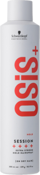 SCHWARZKOPF PROFESSIONAL OSIS+ Session ,lakier do włosów, poziom utrwalenia - bardzo mocny,przód