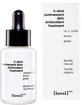 IOSSI PRO C-shot Luminescent Skin,serum do twarzy, antyoksydacyjne,przód