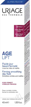 URIAGE Age Lift ,fluid do twarzy, ujędrniająco-wygładzający, na dzień,przód
