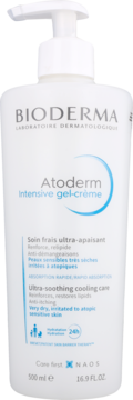 BIODERMA Atoderm Intensive,żel-krem do ciała, skóra bardzo sucha i atopowa,przód