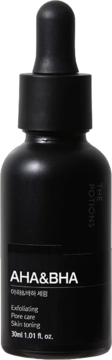THE POTIONS AHA&BHA ,serum do twarzy,  z kwasami,przód