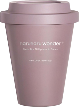 HARUHARU WONDER Black Rice ,krem do twarzy, nawilżający, hialuronowy, z czarnym ryżem,przód