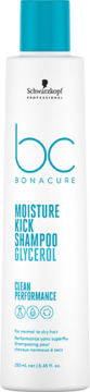 SCHWARZKOPF PROFESSIONAL BONACURE Moisture Kick ,szampon do włosów, nawilżający,przód