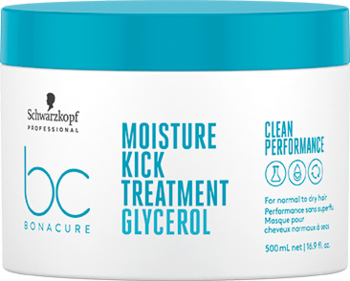 SCHWARZKOPF PROFESSIONAL BONACURE Moisture Kick ,maska do włosów, głęboko nawilżająca,przód