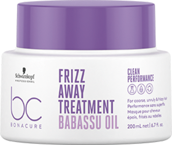SCHWARZKOPF PROFESSIONAL BONACURE Frizz Away ,maska do włosów, wygładzająca,przód