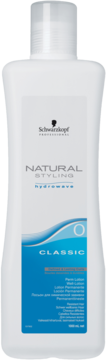 SCHWARZKOPF PROFESSIONAL NATURAL STYLING Hydrowave ,płyn do trwałej ondulacji, nr 0,przód