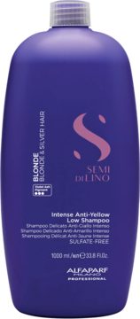 ALFAPARF MILANO Semi Di Lino Blonde,szampon do włosów blond i siwych,przód