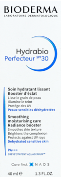 BIODERMA Hydrabio Perfecteur SPF 30,krem do twarzy, nawilżający,przód