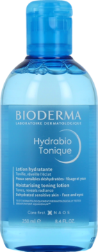 BIODERMA Hydrabio ,tonik do twarzy nawilżający,przód