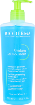 BIODERMA Sébium ,żel do mycia twarzy, oczyszczający,przód