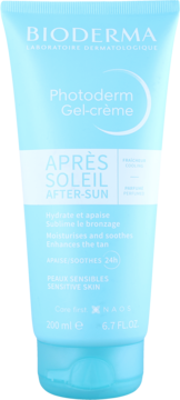 BIODERMA Photoderm Apres-Soleil,krem-żel do ciała łagodzący, przedłużający opaleniznę,przód