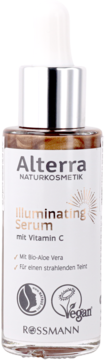 ALTERRA ,serum do twarzy, rozświetlające z Witaminą C,przód