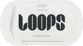 LOOPS Dream Sleep ,maska w płachcie, hydrożelowa, na noc,przód