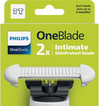 PHILIPS OneBlade Intimate,ostrza do maszynki elektrycznej, QP229/52,przód