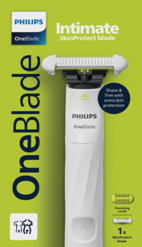 PHILIPS OneBlade Intimate,maszynka elektryczna do golenia dla kobiet, wodoodporna, QP1924/22,przód