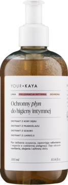 YOUR KAYA ,płyn do higieny intymnej, ochronny,przód