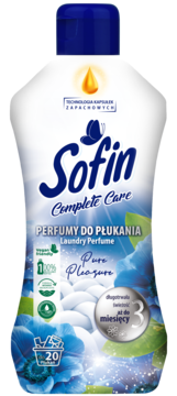SOFIN Complete Care ,perfumy do płukania, Pure Pleasure,przód