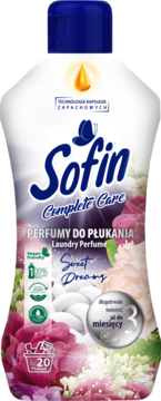SOFIN Complete Care ,perfumy do płukania, Sweet Dreams,przód