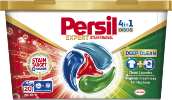 PERSIL Deep Clean Expert Stain Removal,kapsułki do prania, 4w1,przód