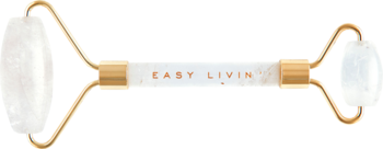 EASY LIVIN' ,roller do twarzy z kryształu górskiego,przód