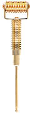 EASY LIVIN' Gold Derma 24K,roller do masażu twarzy,przód