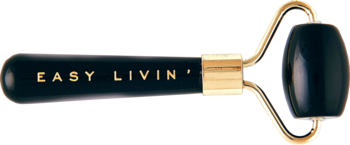 EASY LIVIN' ,mini roller do twarzy, z obsydianu,przód