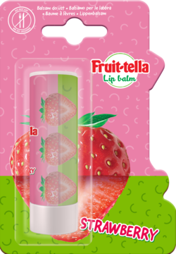 FRUIT-TELLA ,balsam do ust, Strawberry,przód
